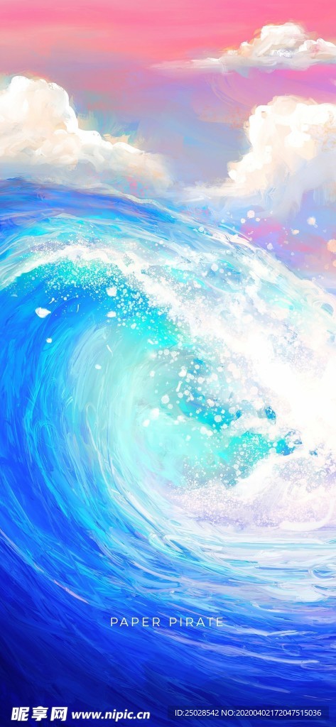 海浪手机高清壁纸