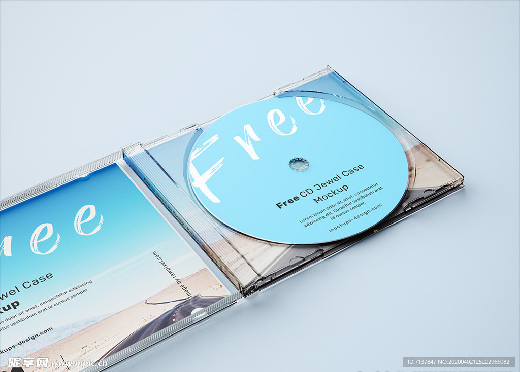 cd光盘光碟样机