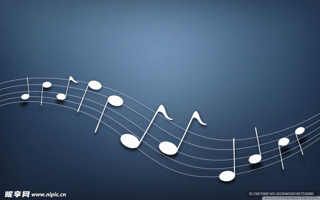 音乐背景音符素材图片