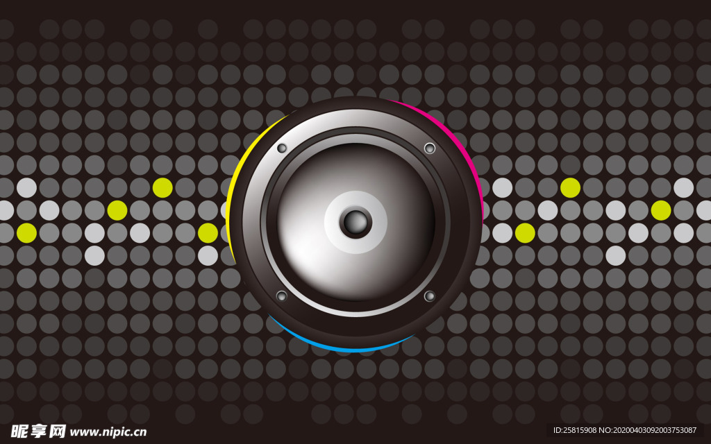 音乐背景音符素材图片