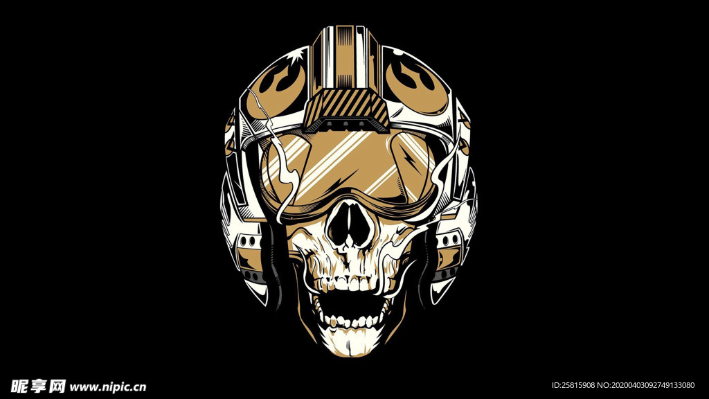 骷髅骷髅头恐怖图片