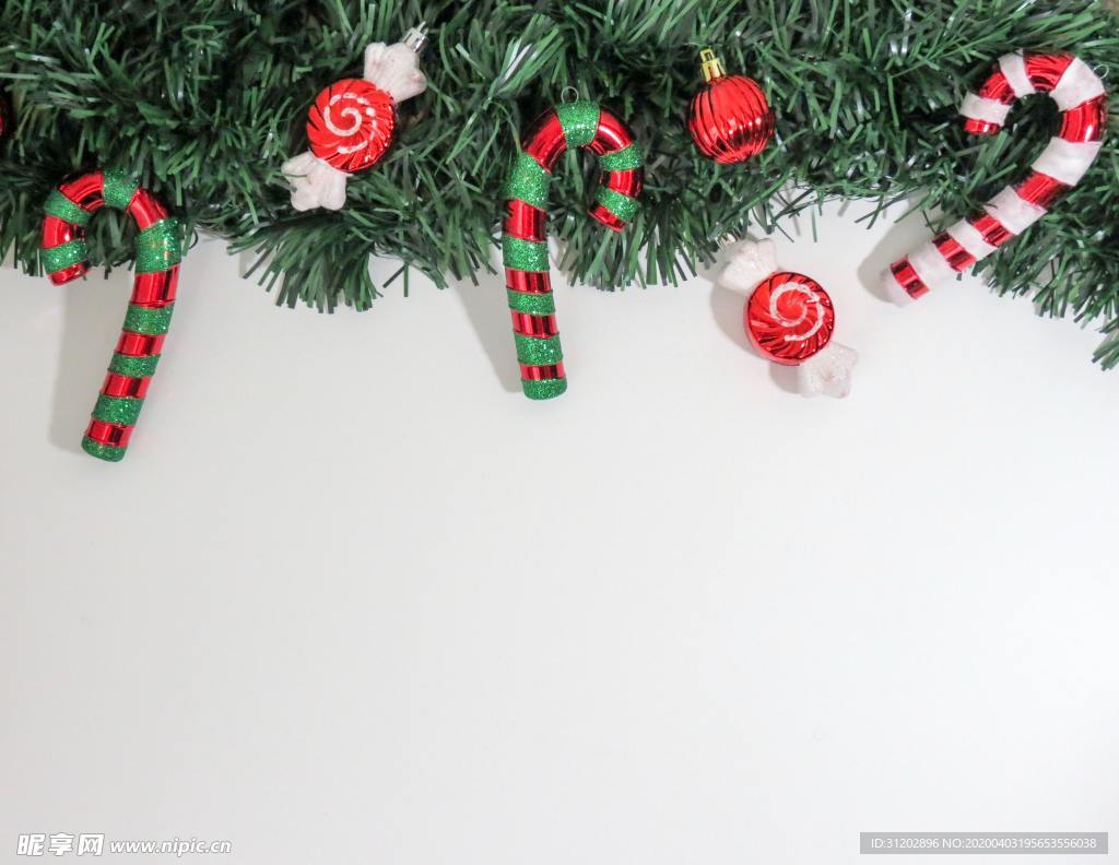 圣诞节圣诞树装饰边框