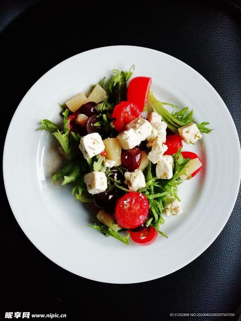 西式蔬菜水果沙拉