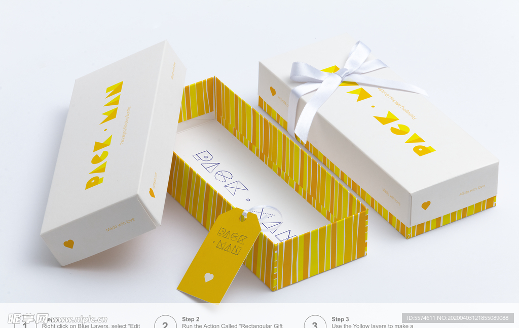 蛋糕盒包装样机