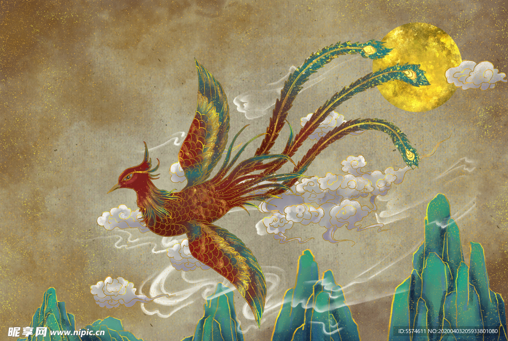 中国风电视背景墙