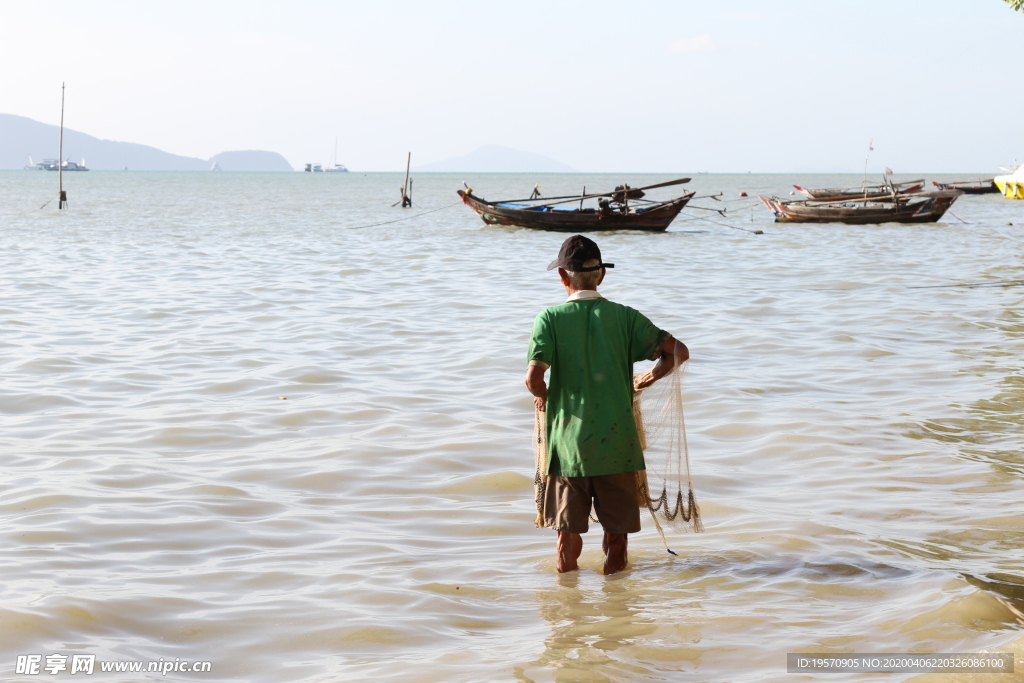 普吉岛渔民