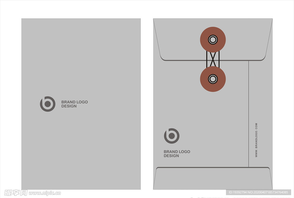 文件袋效果图样机