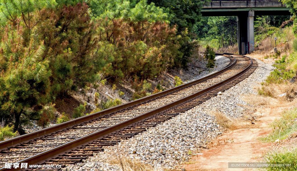 铁路铁轨轨道图片