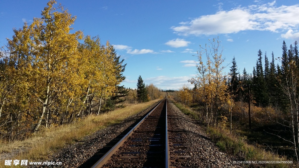 铁路铁轨轨道图片