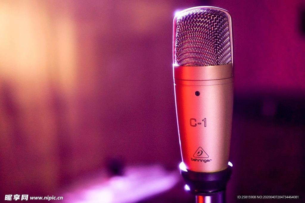 话筒麦克风图片