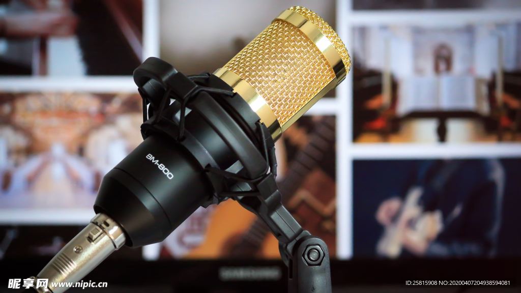 话筒麦克风图片