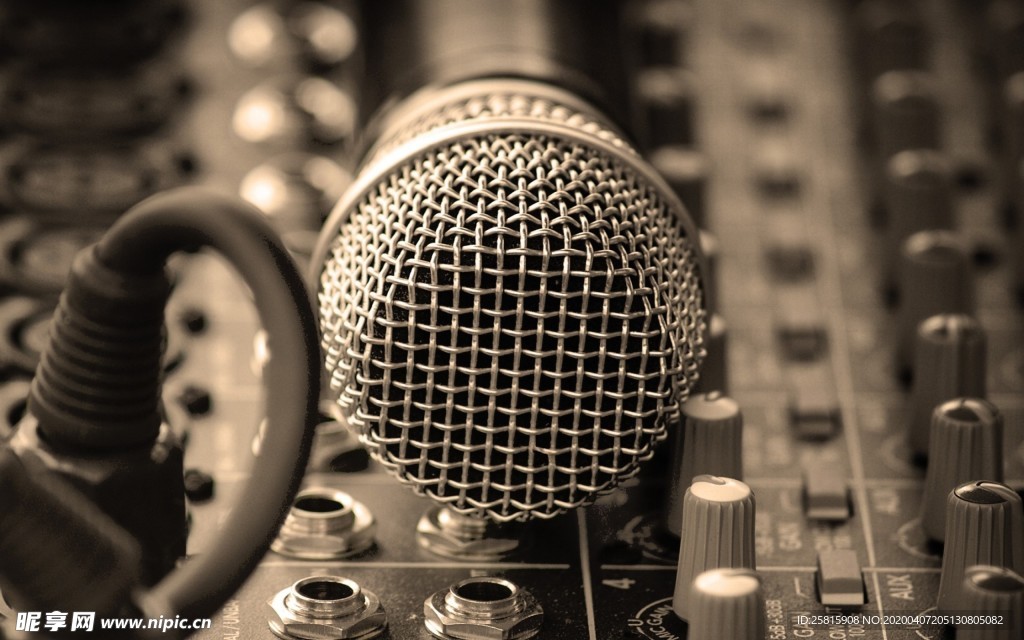 话筒麦克风图片