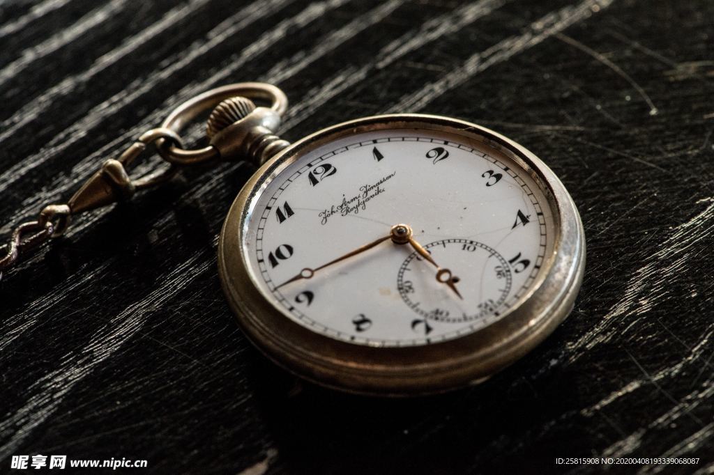 怀表链表钟表图片