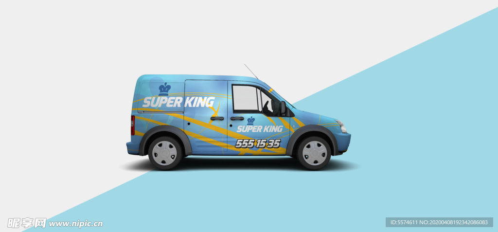 面包车车身样机