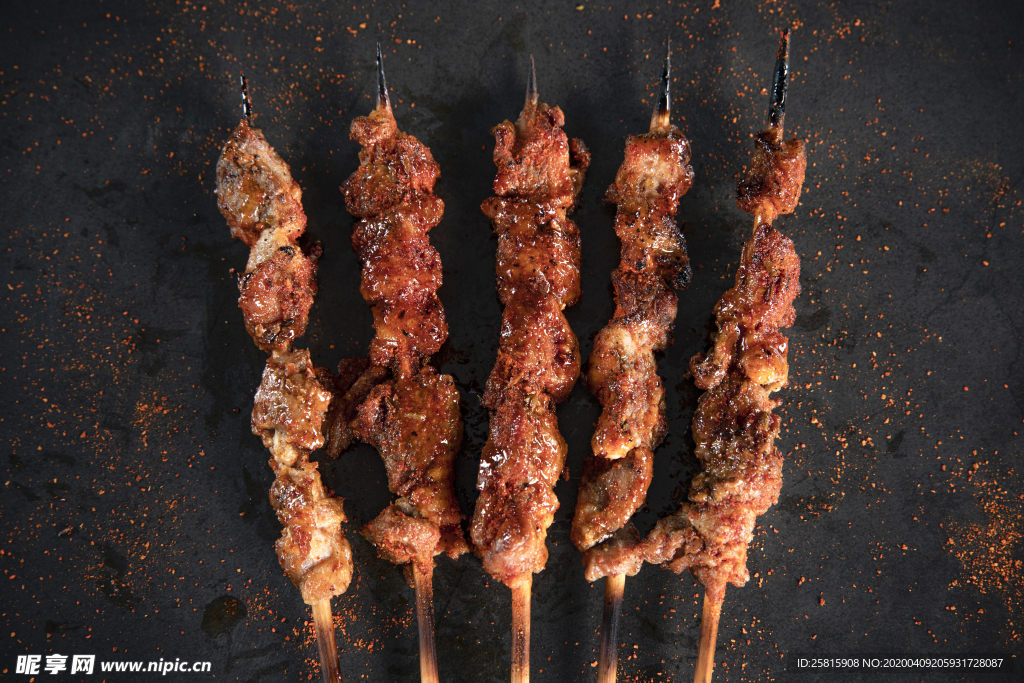 烤肉撸串烤串烧烤图片