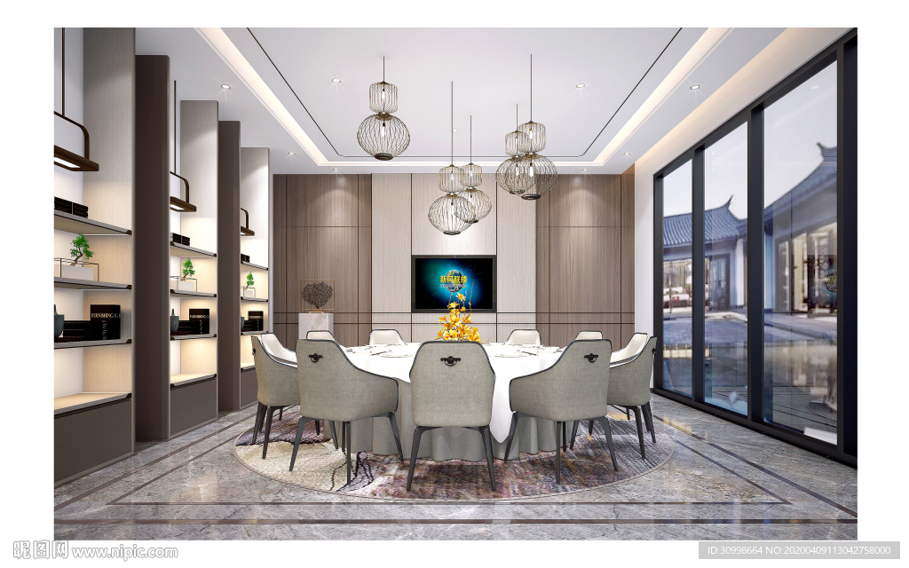 餐厅效果图