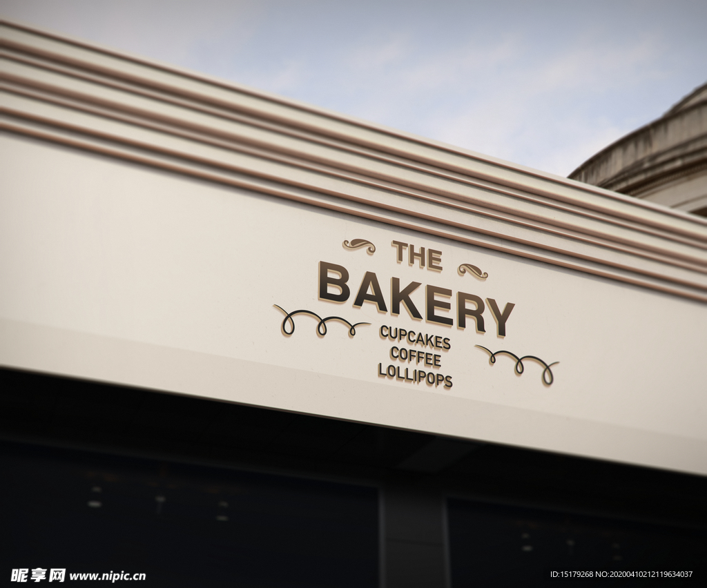 时尚创意门头  复古门面 招牌