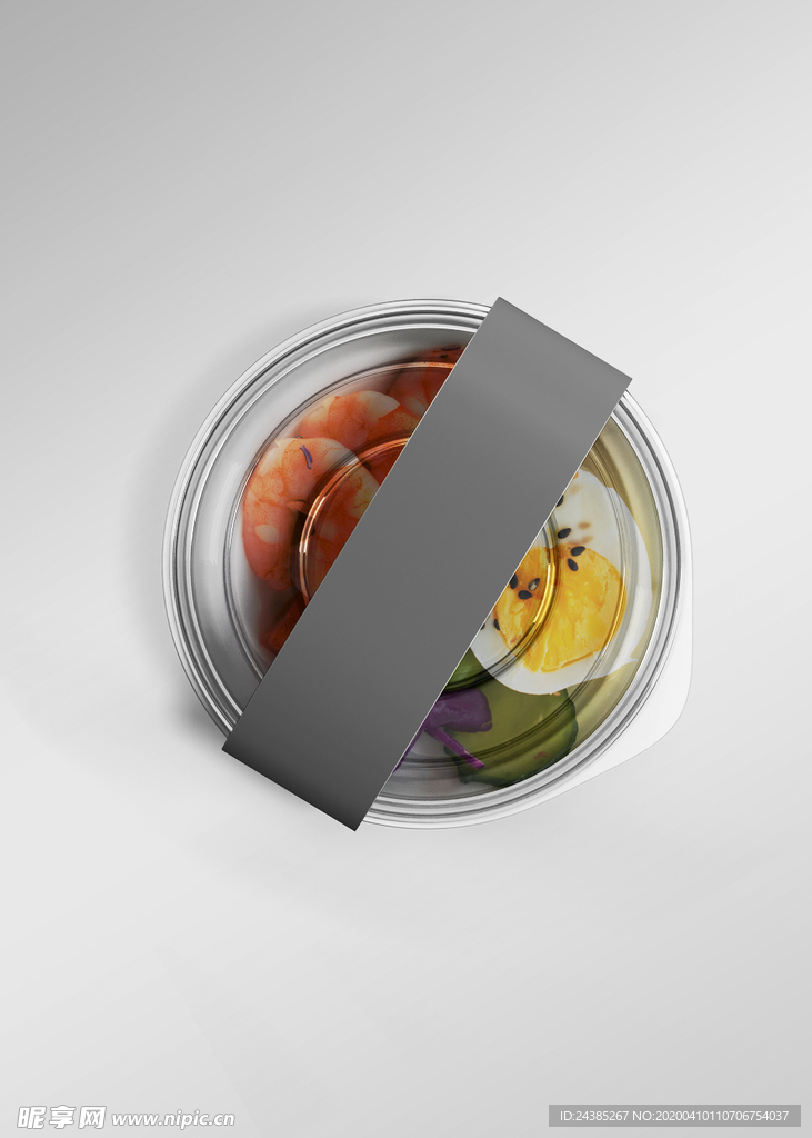 餐厅打包盒子样机