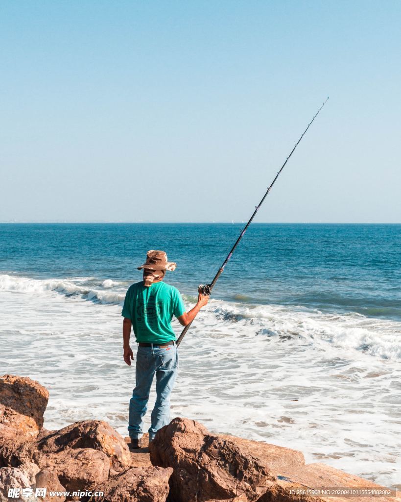 钓鱼垂钓捕鱼抓鱼图片