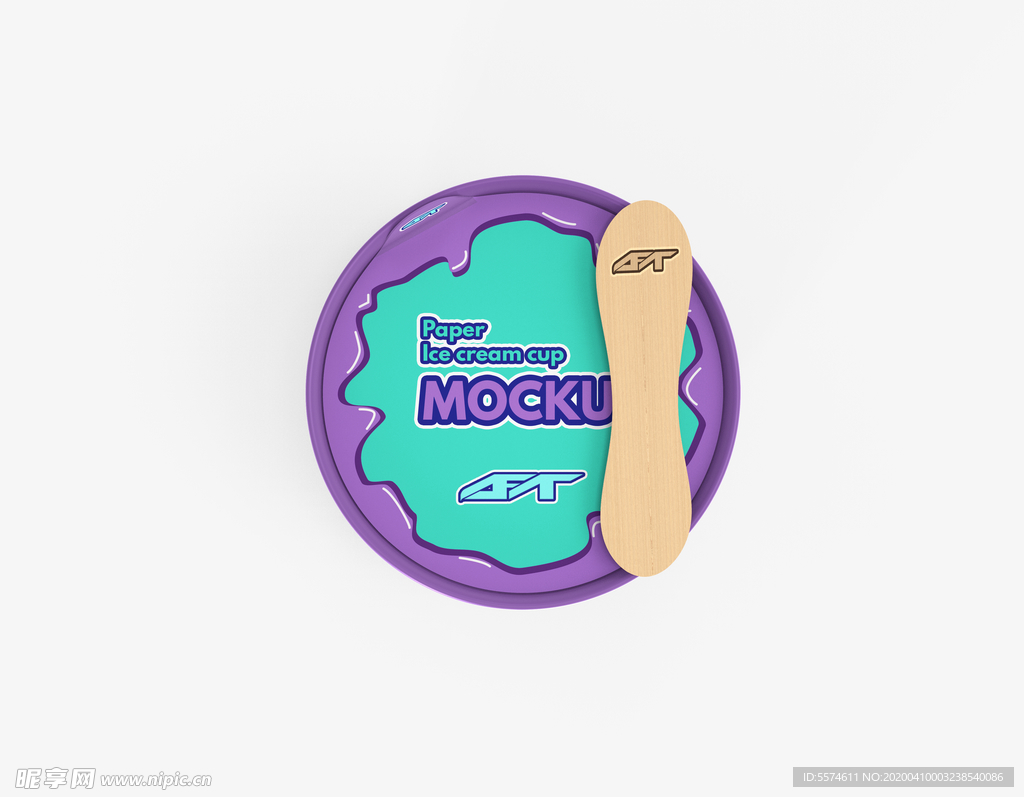 冰淇淋包装样机