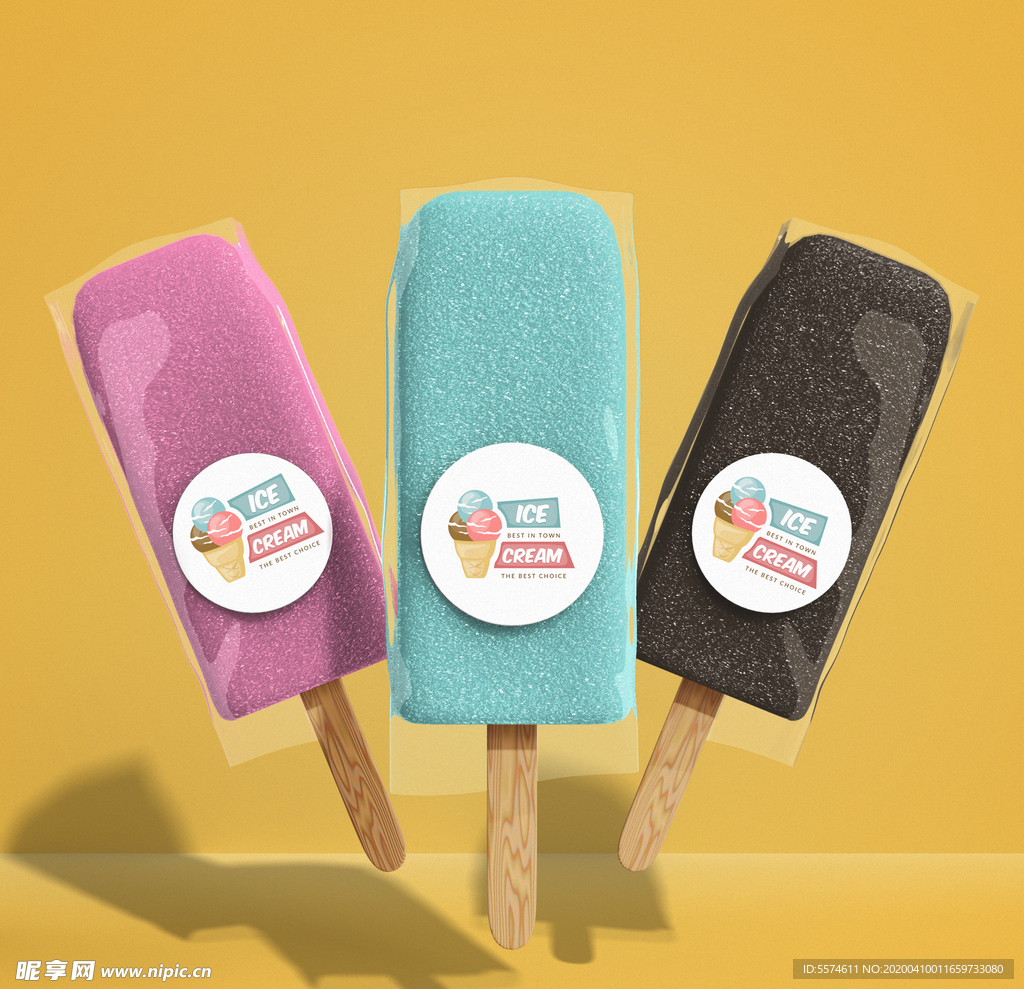 冰淇淋包装样机