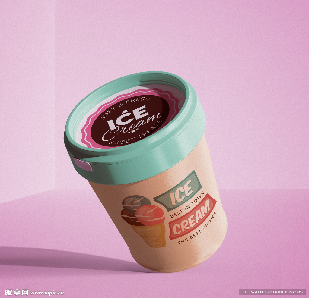 冰淇淋包装样机
