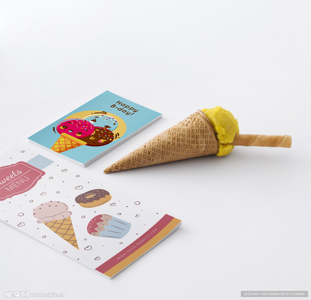 冰淇淋包装样机