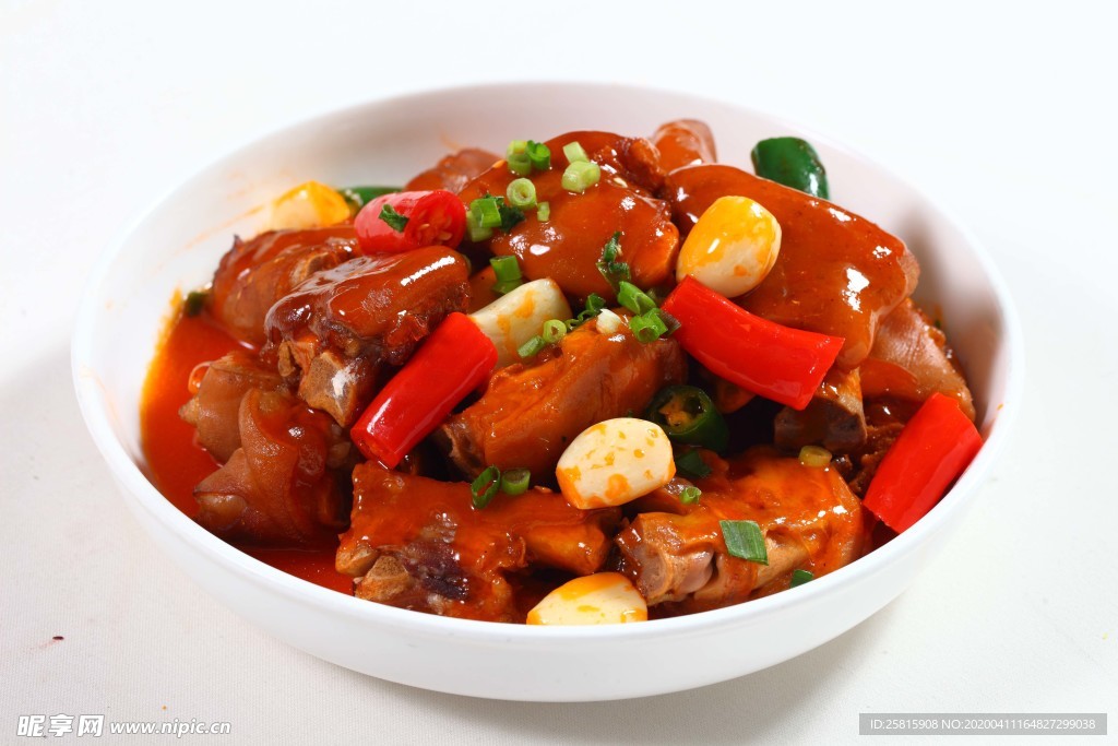 猪蹄卤猪蹄红烧猪蹄酱香猪蹄