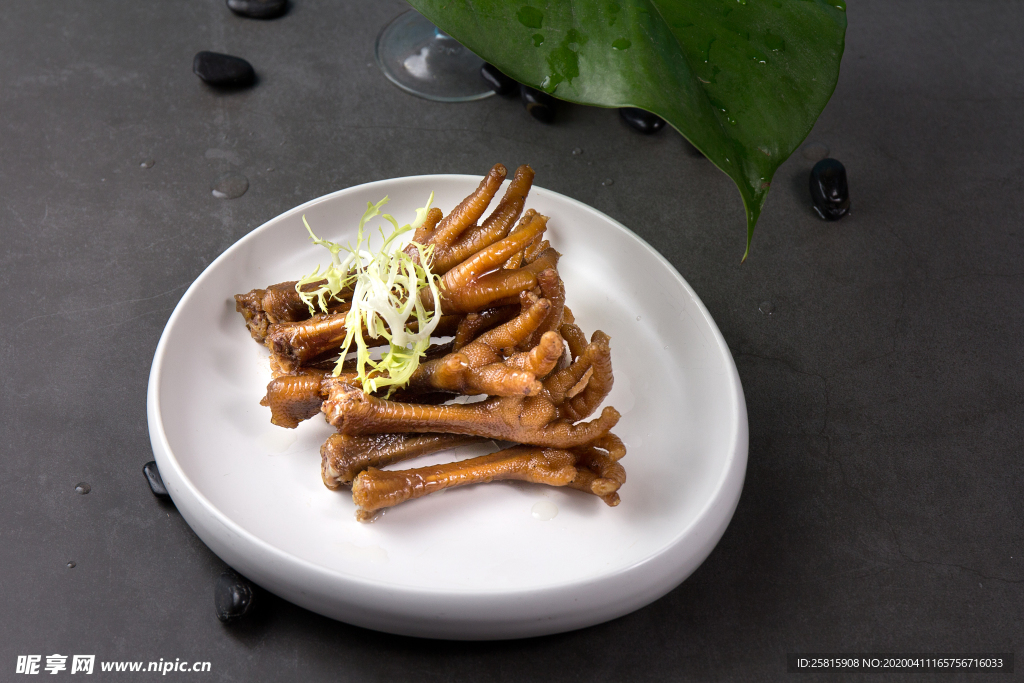 鸡爪凤爪美食图片