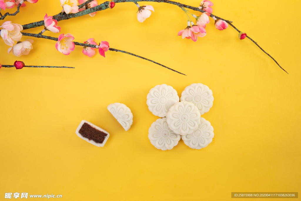 月饼中秋礼盒点心图片