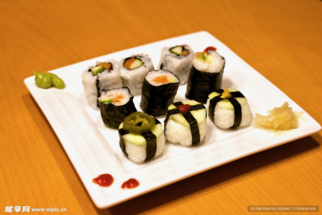寿司美味图片
