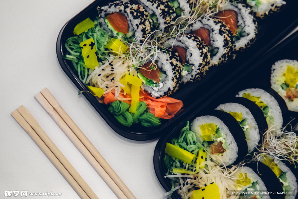 寿司美味图片