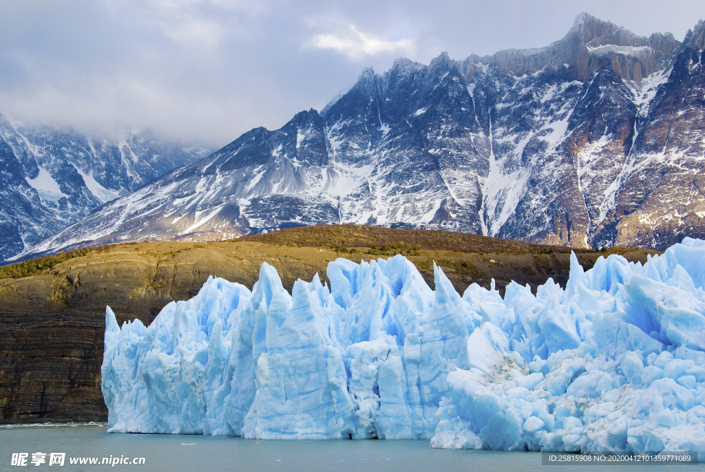 冰川雪山自然图片