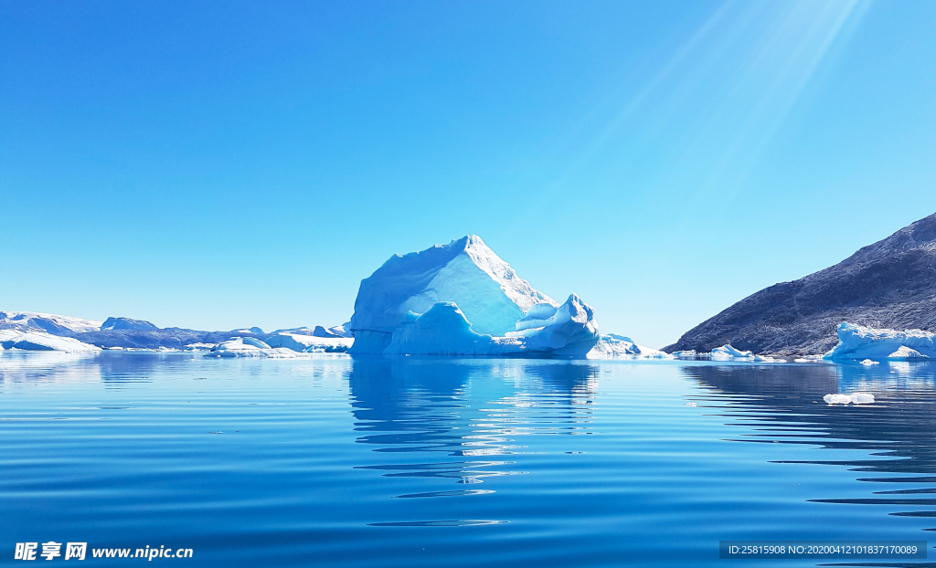 冰川雪山自然图片