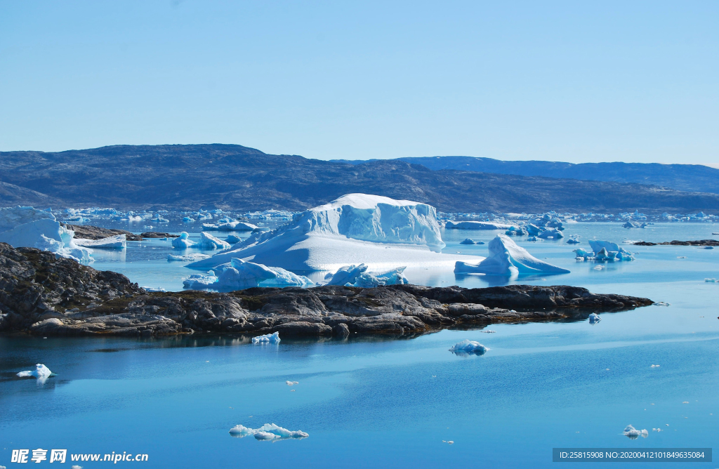 冰川雪山自然图片