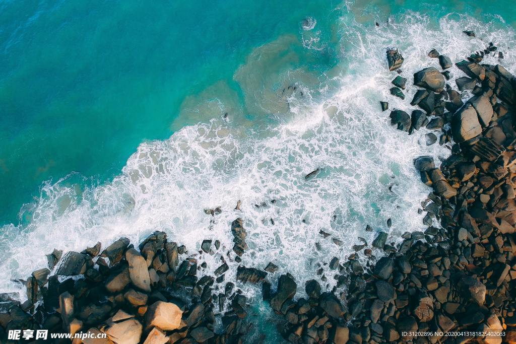 海浪 鸟瞰
