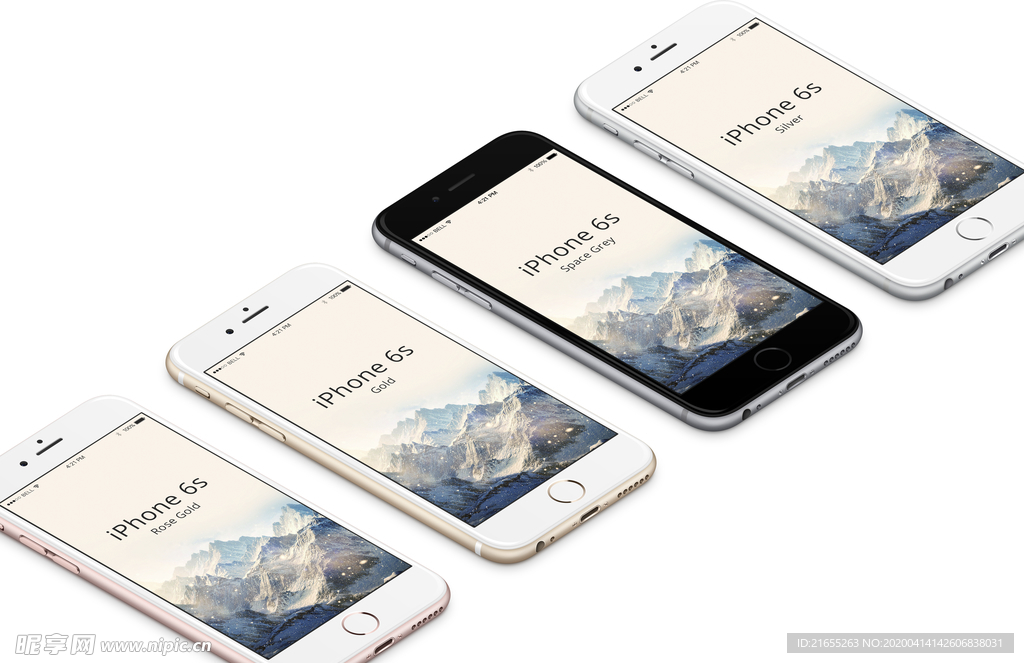 苹果手机立体模板图片