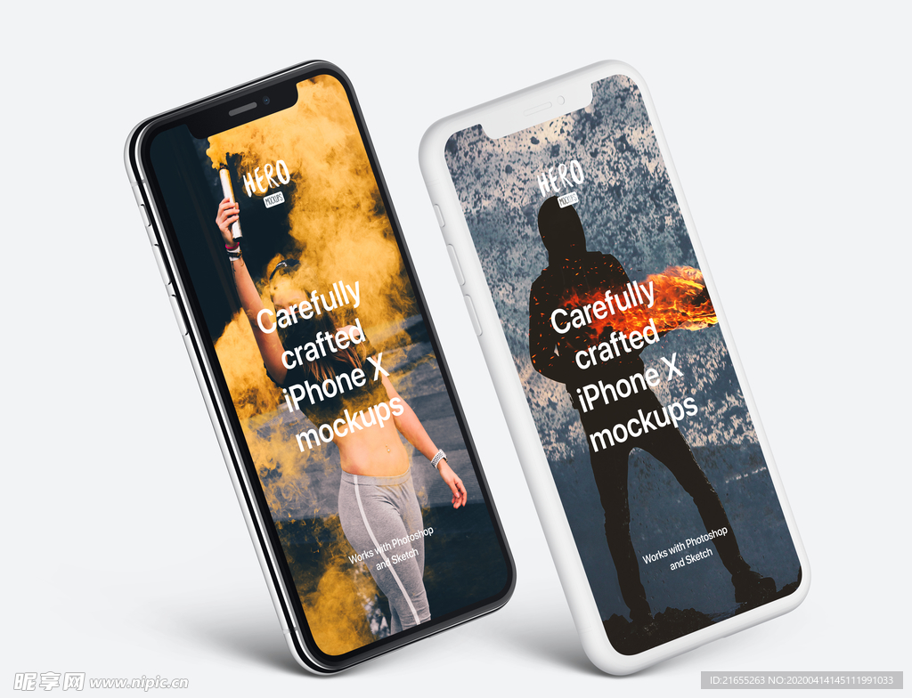 苹果手机立体模板图片