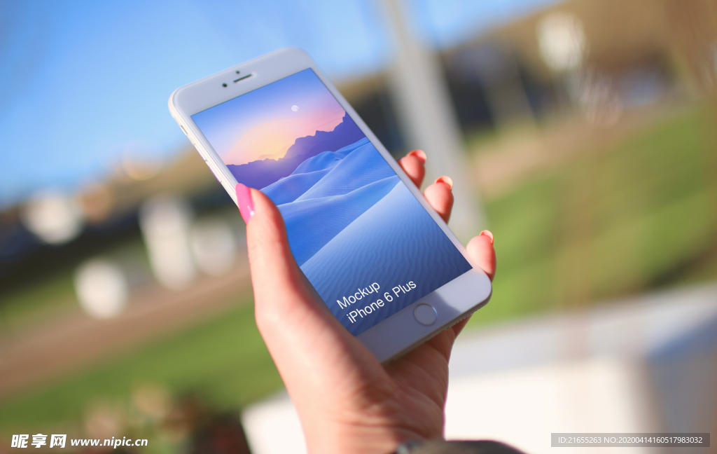 苹果手机立体模板图片