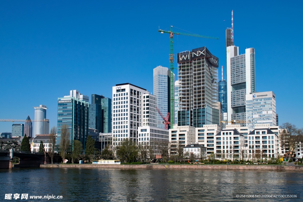 城市魅力建筑法兰克福