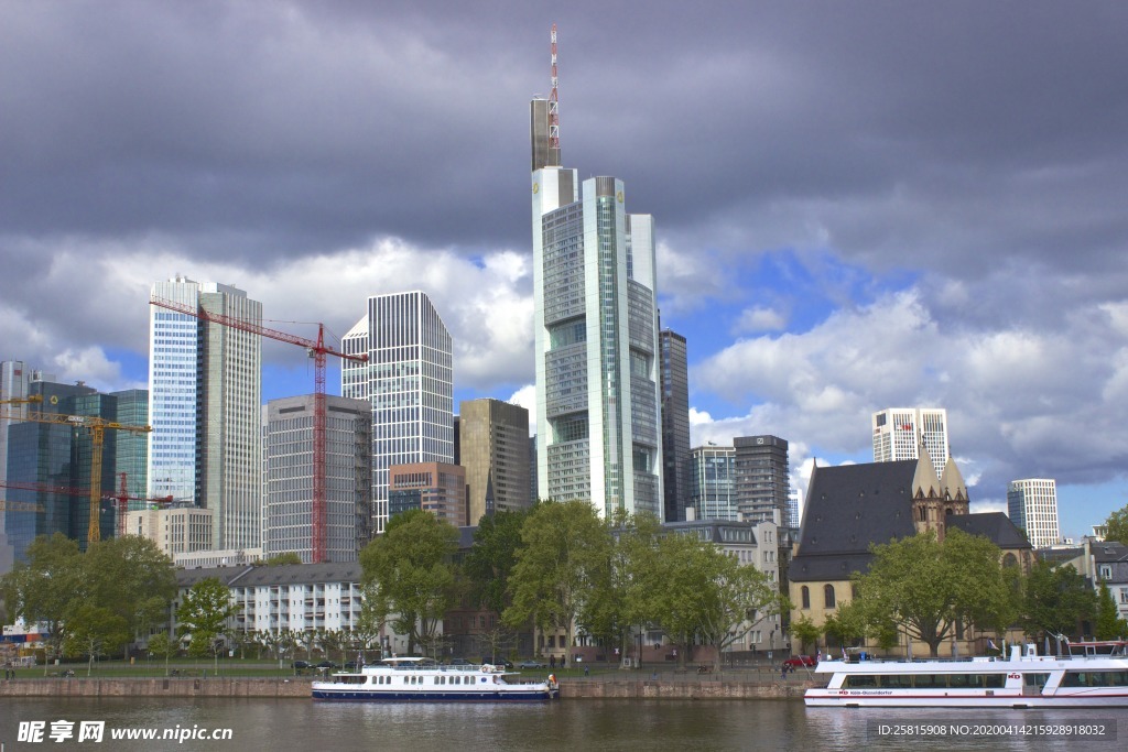 城市魅力建筑法兰克福