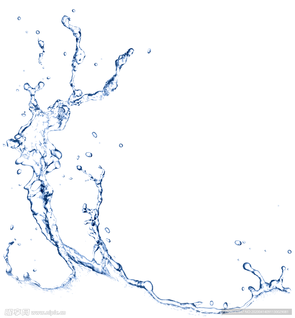 透明水png素材
