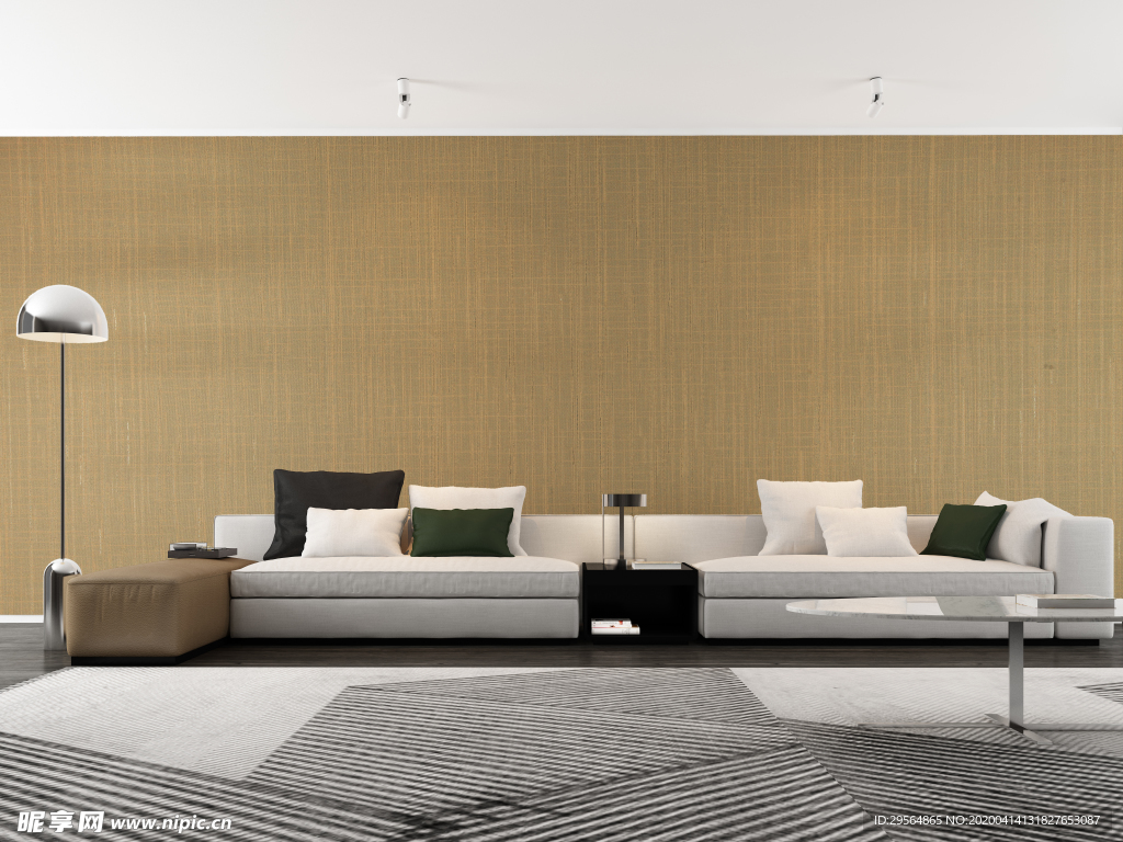 墙纸油画挂件装饰品展示空间