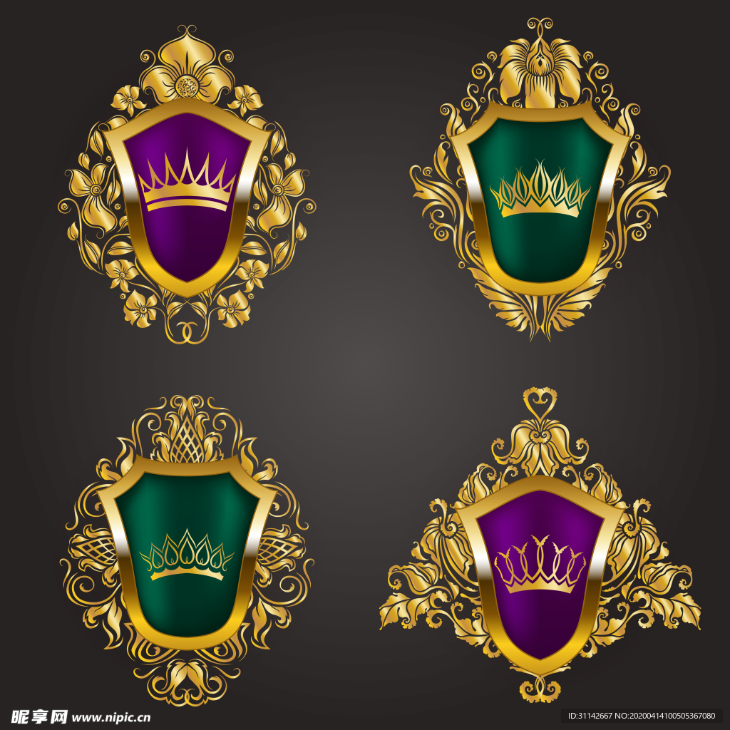 皇冠徽标集