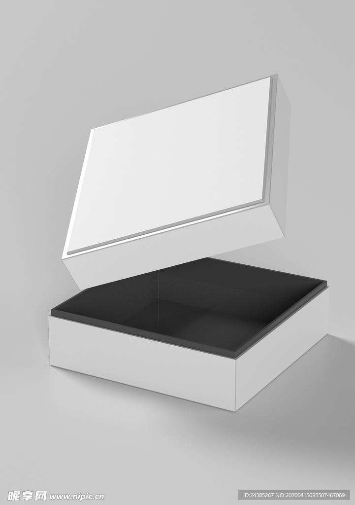 白色盒子样机