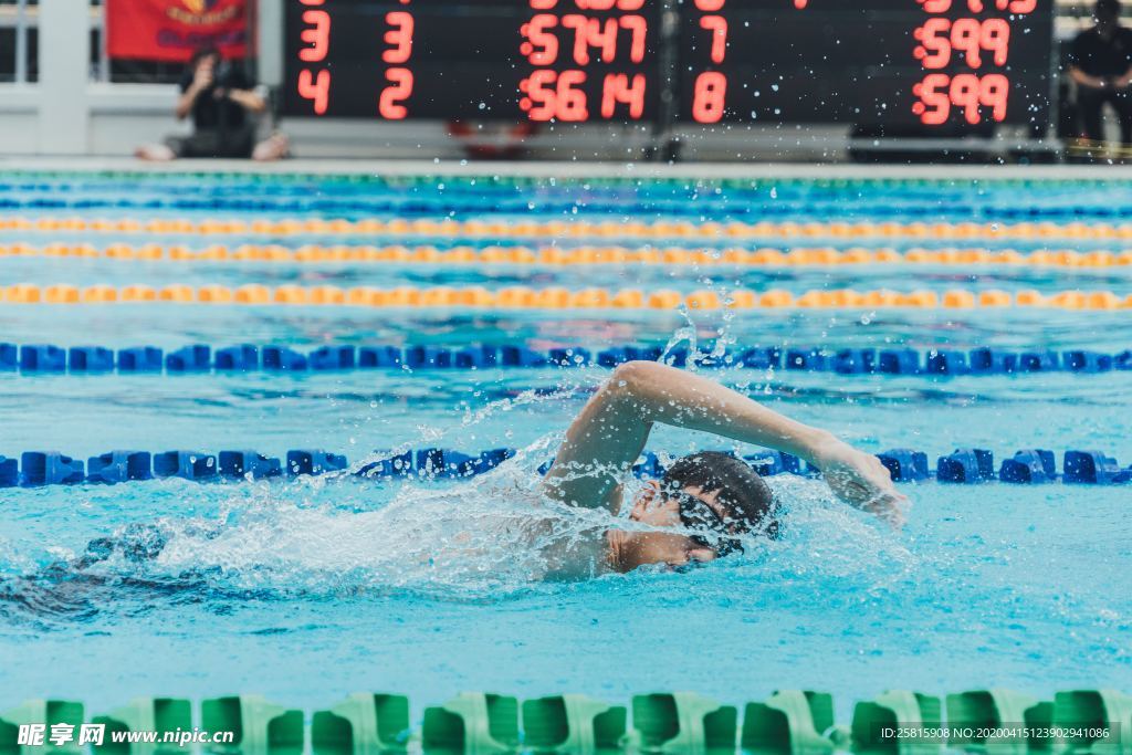 游泳运动图片