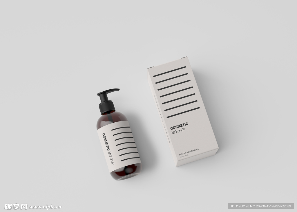 洗手液包装样机