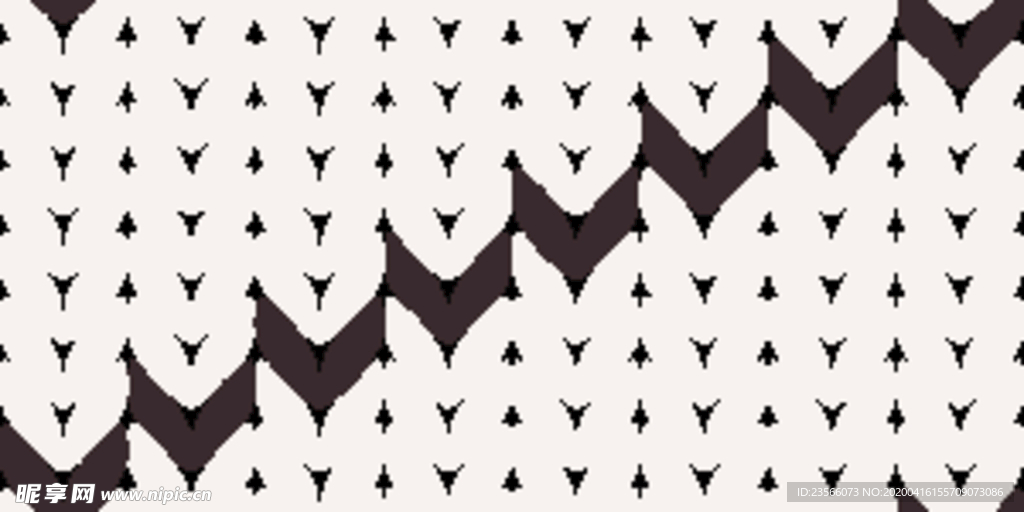 复古色调底纹印花