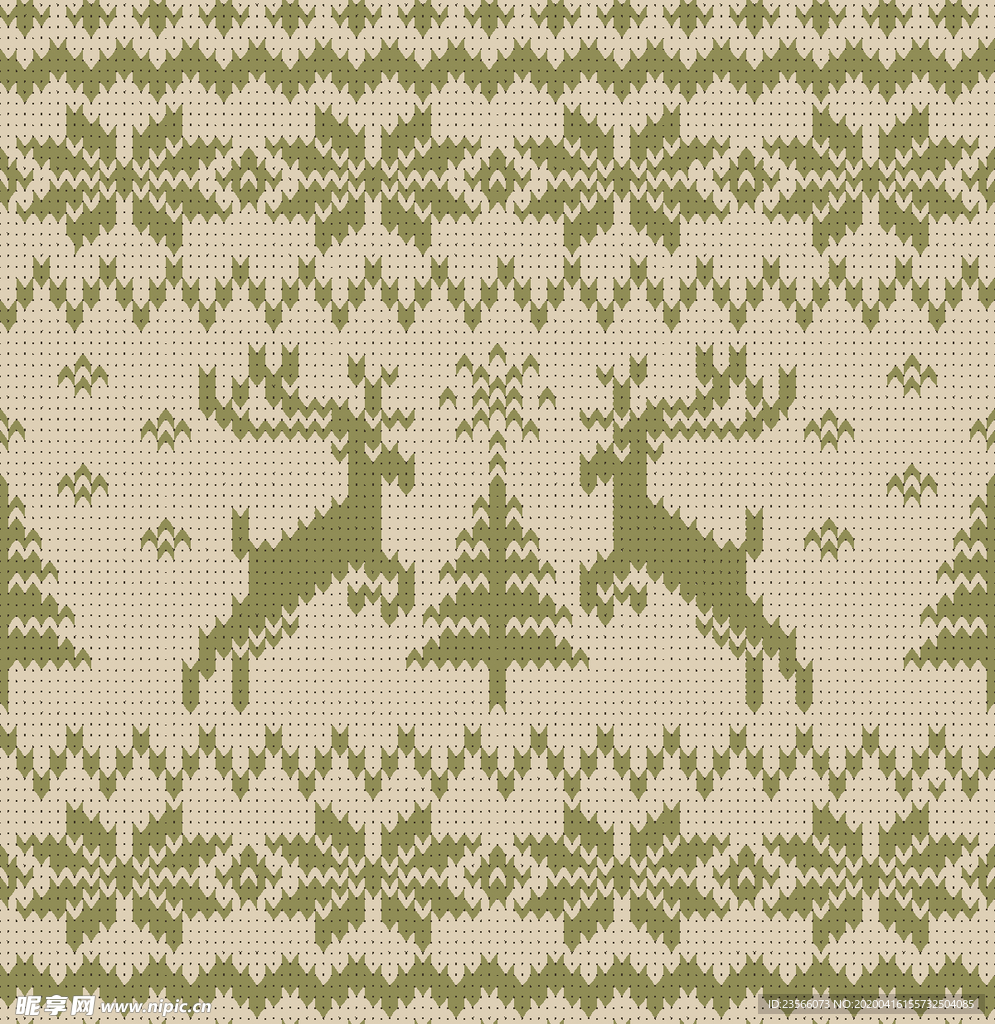 复古色调底纹印花