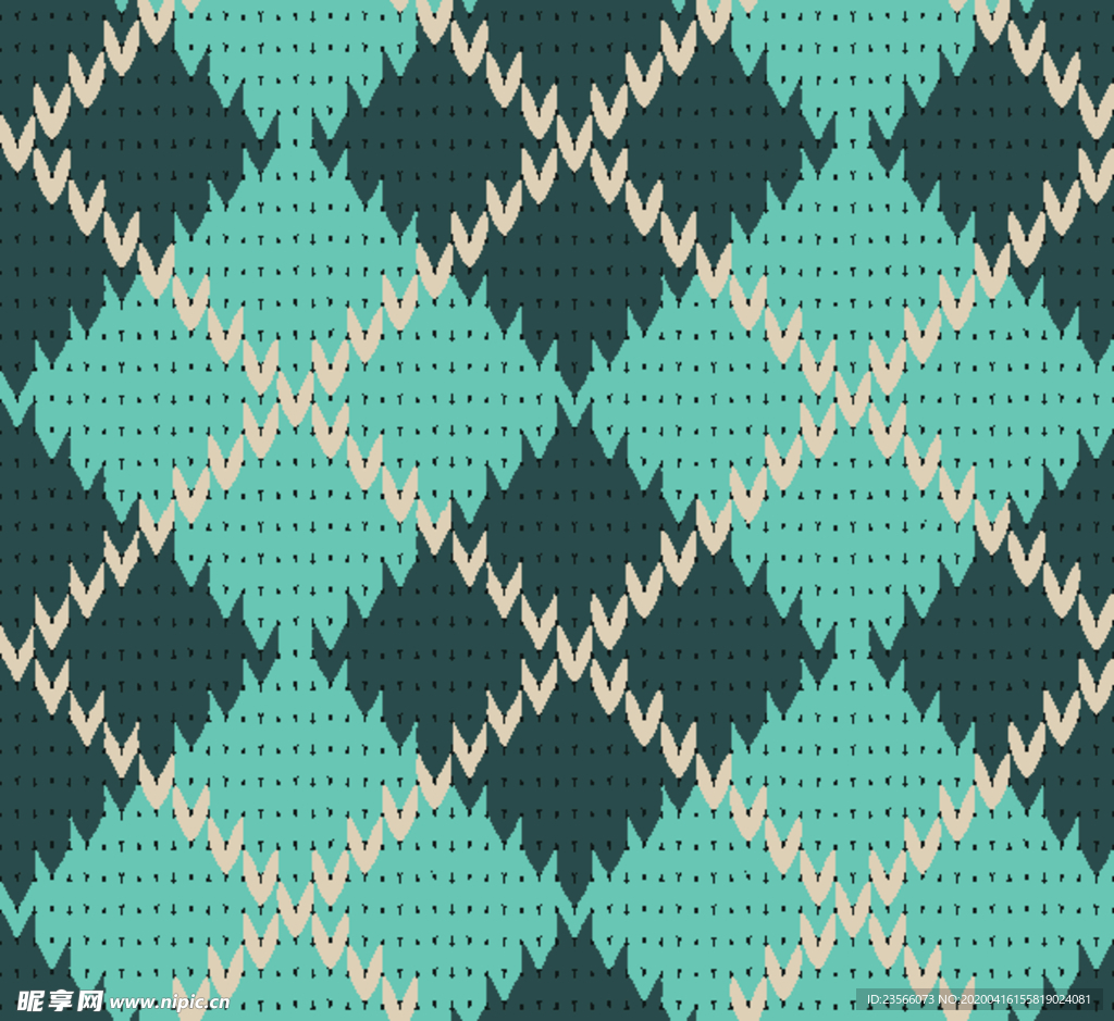 复古色调底纹印花